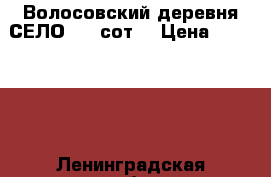 Волосовский деревня СЕЛО  25 сот. › Цена ­ 850 000 - Ленинградская обл. Недвижимость » Земельные участки продажа   